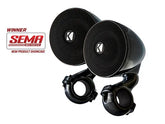 PSM 3" 4Ω Gloss Black Enclosed Speaker Pair