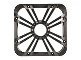 10" Square Charcoal LED Grille