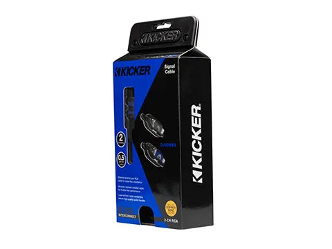 "Shorty" 0.5 Meter 2-Channel Signal Cable