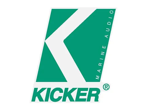 KICKER Stacked Marine Logo Decal