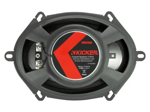 KSC680
6x8" Coaxial Speakers